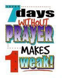 Pray daily