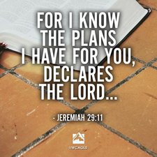 For I know the plans