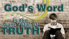 God's Word is TRUTH
