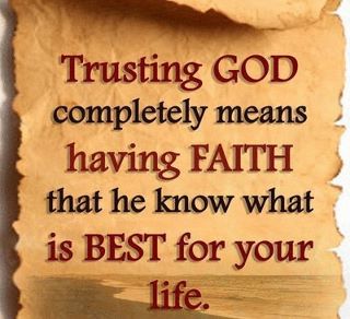 Trusting God