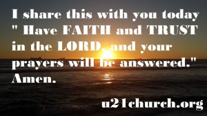 u21church - 94 TRUST IN THE LORD