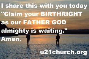 u21church - 134 BIRTHRIGHT