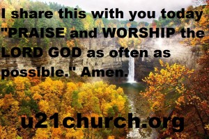 u21church - 185 PRAISE & WORSHIP